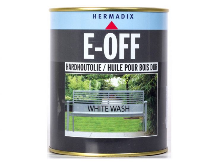 Hermadix E-off white wash hardhoutolie