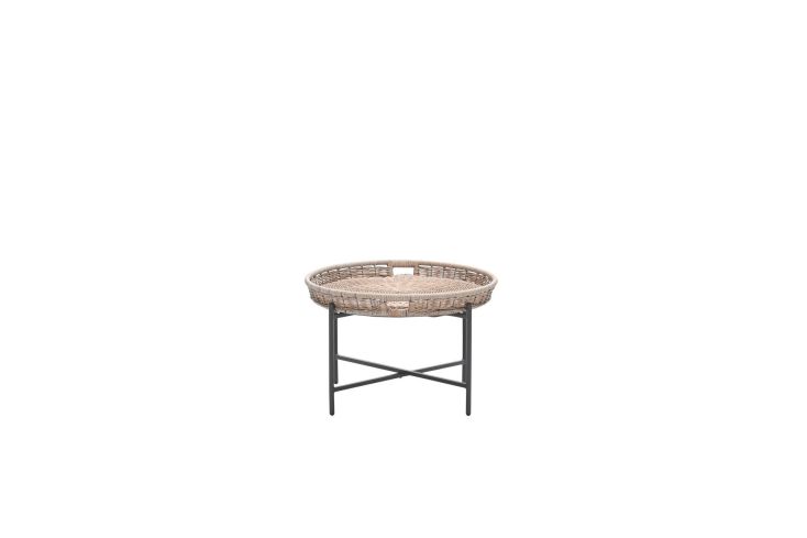 Garden Impressions Benidorm Ø70xH40 cm  bijzettafel - black