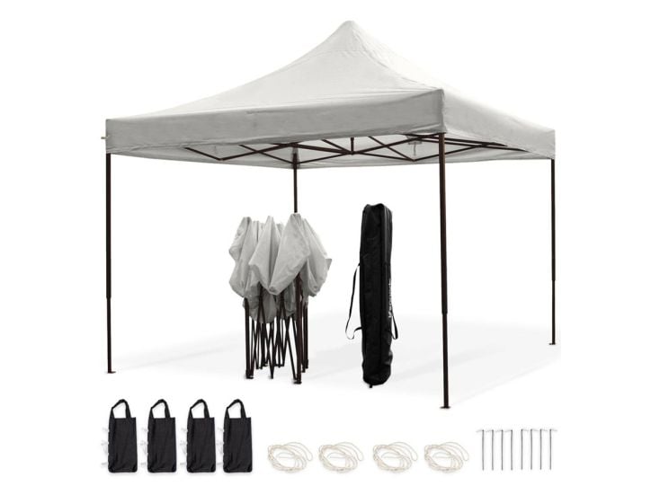 LifeGoods Basic 3x3 m  partytent - White