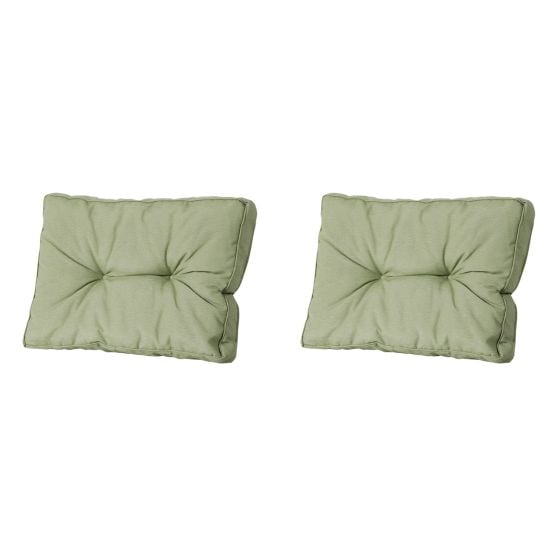 Madison Panama sage Rugkussen - Set van 2