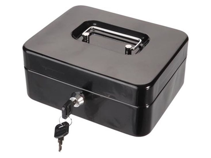 Perel BG70021 geldkistje met 2 sleutels