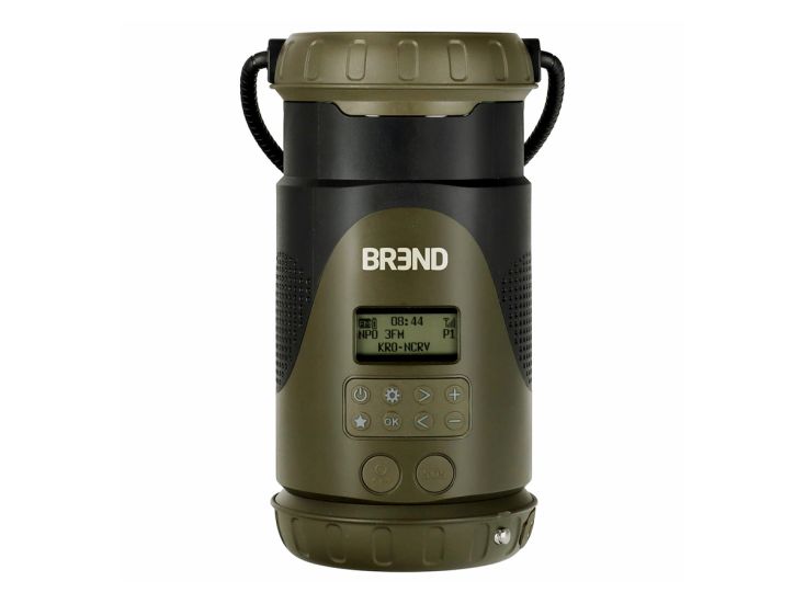 BREND BR-2245 noodradio met lantaarn en afneembare zaklamp