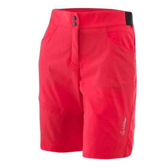 Löffler Comfort E CSL rode dames fietsbroek