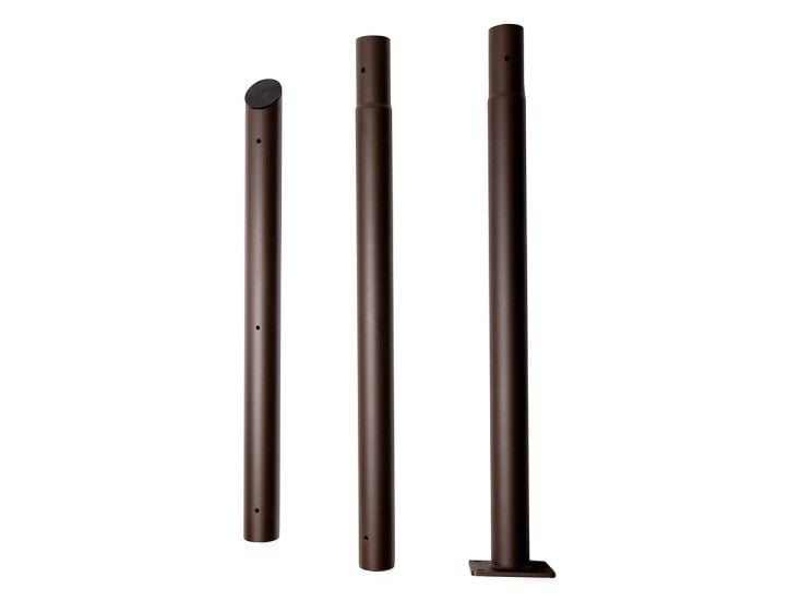 Maanta EZ Mast 80° schaduwdoek paal - dark corten