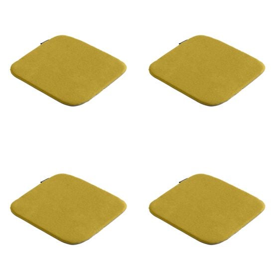 Madison Panama mustard Zitkussen - Set van 4