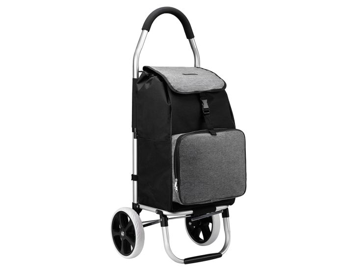 Packaway 45 liter boodschappentrolley met koelvak - Grey