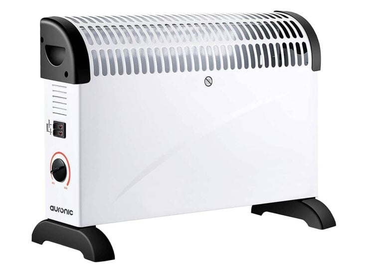 Auronic 2000 watt elektrische convectorkachel - White