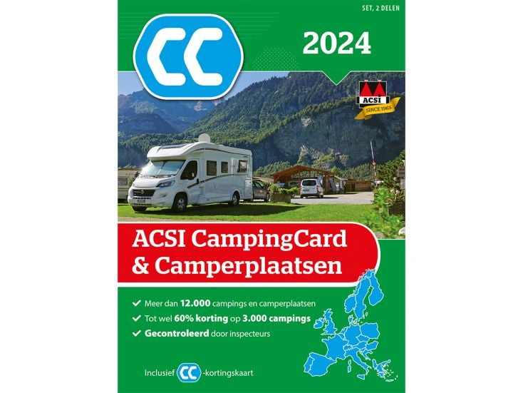 ACSI 2024 CampingCard & Camperplaatsen