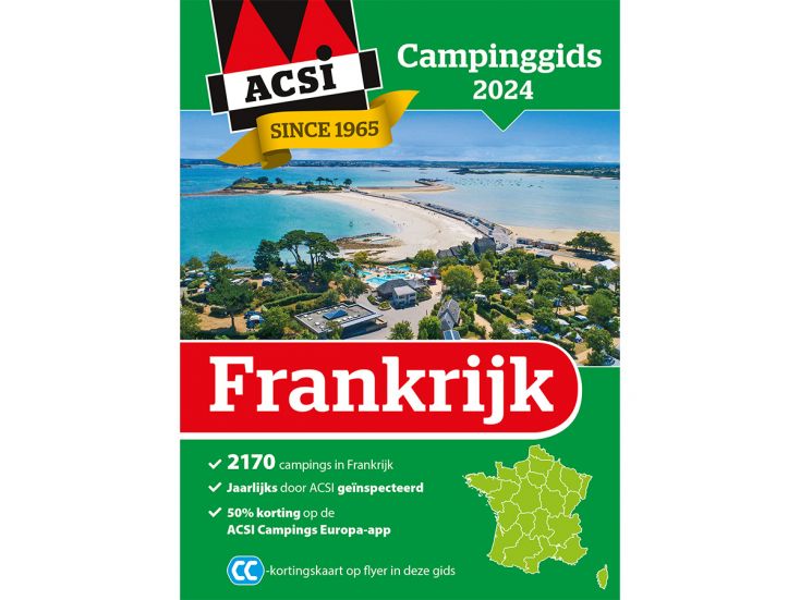 ACSI 2024 Frankrijk campinggids