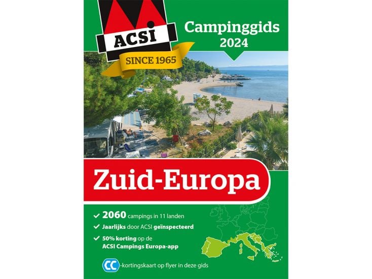 ACSI 2024 Zuid-Europa campinggids