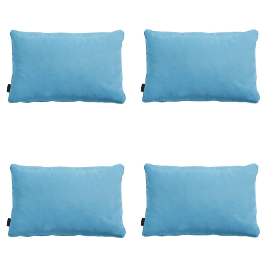 Madison Panama aqua Sierkussen - Set van 4