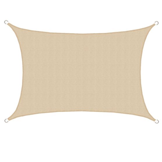 AMANKA 3x5 beige HDPE schaduwdoek
