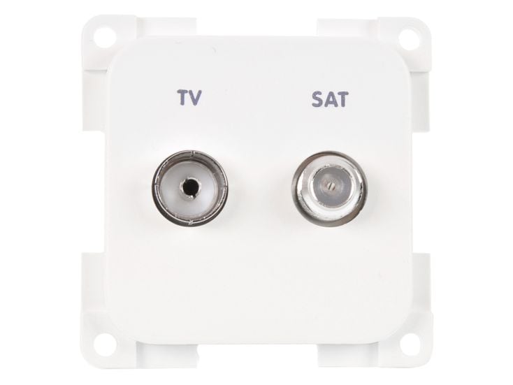 TV/SAT inbouw stekkerdoos