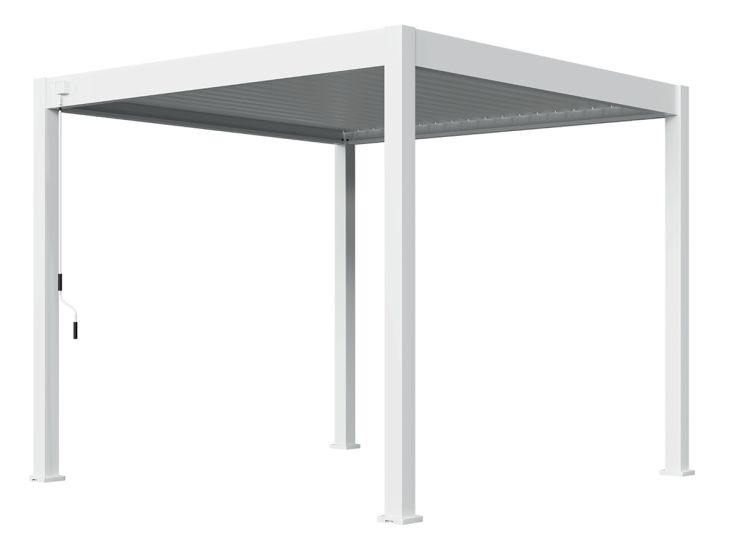 Orion comfort 300 x 300 cm terrasoverkapping - wit