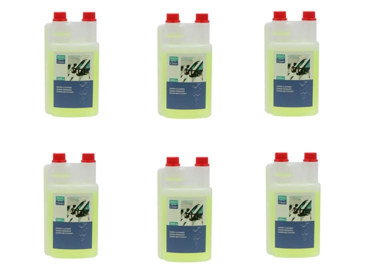 Wash & Clean 1 liter reiniger doseerflacon - Set van 6