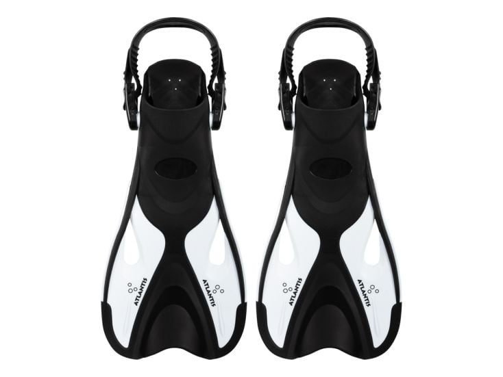 Atlantis Dolphin 30-36 Zwemvliezen - Black/White