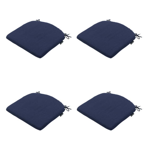Madison Panama indigo Zitkussen - Set van 4