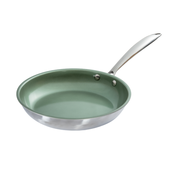 Just Vegan 24 cm RVS Eco pan
