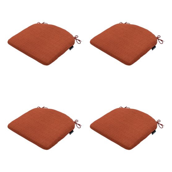 Madison Basic terra Zitkussen - Set van 4
