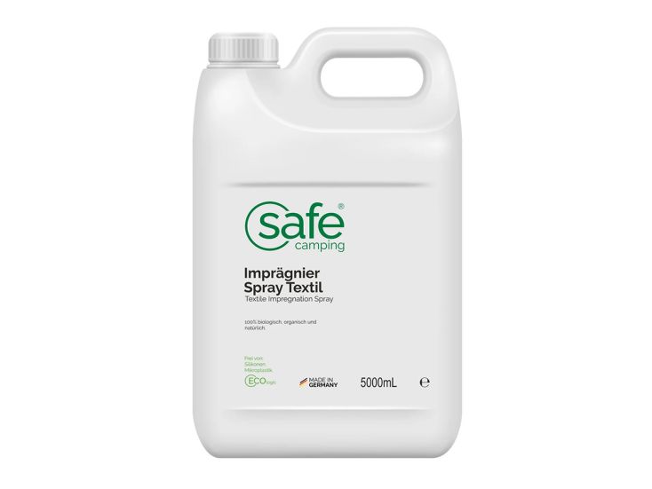 SAFE CAMPING Textiel Impregneer-Spray - 5 liter