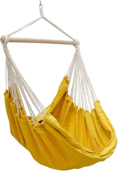 AMANKA 185 x 130 XXL hangstoel - Yellow