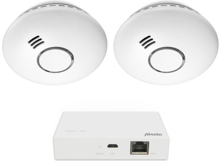 Alecto SMART-SMOKE10 set van 2 Rookmelders