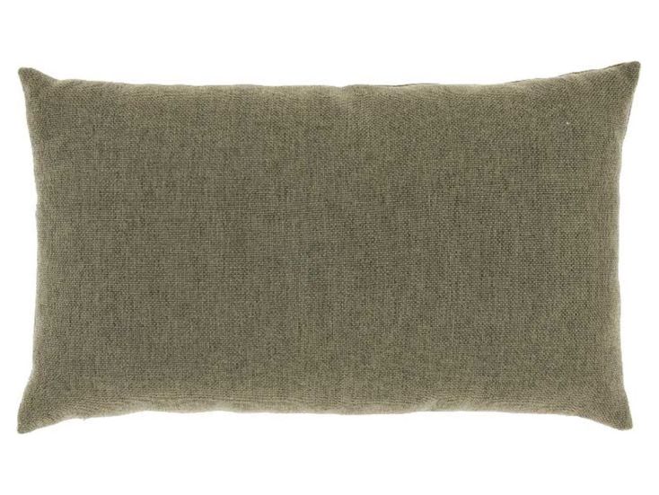 Unique Living Elba 30 x 50 cm kussen - Dark Green