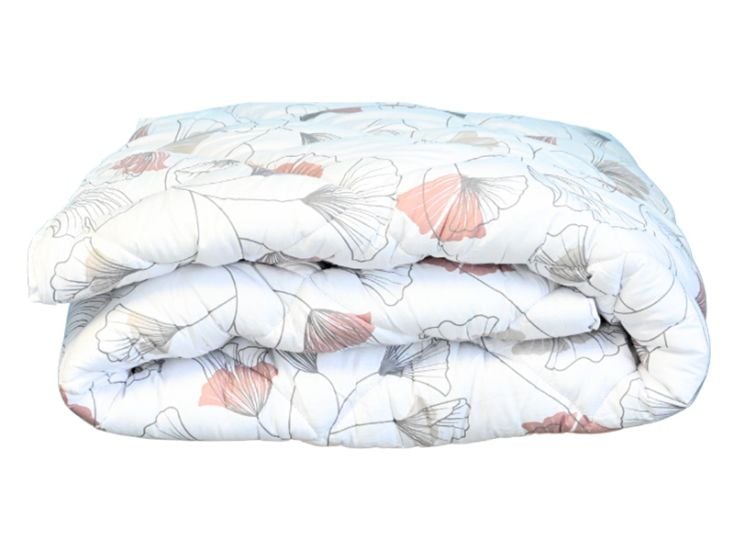 HappyBed Pink stems All year dekbed -  200x200 cm