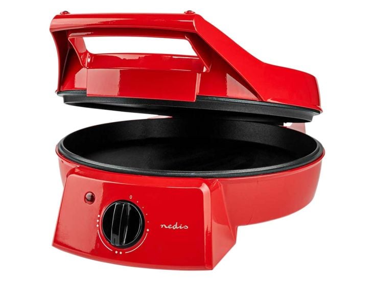 Nedis FCPM100FRD pizzamaker en grill