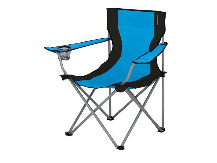 Eurotrail Lausanne vouwstoel - Azure/Black