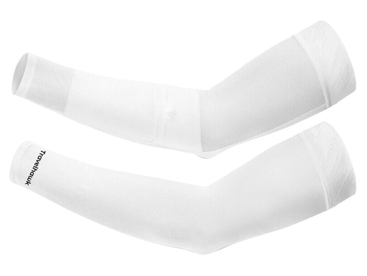 Travelhawk White Arm Sleeve - L