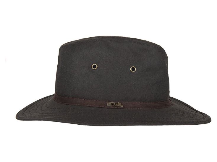 Hatland New Zealand stoffen hoed - Brown