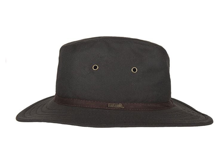 Hatland New Zealand stoffen hoed - Brown