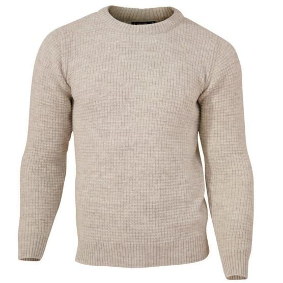 Ivanhoe NLS Petal Birch heren trui - beige