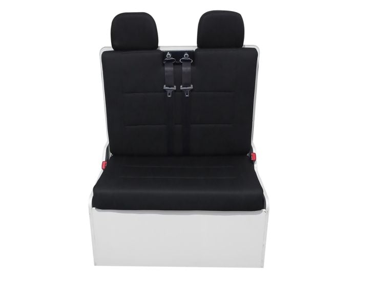 K'Foam OKB Frame Komfort Seat met Isofix - Basic Black