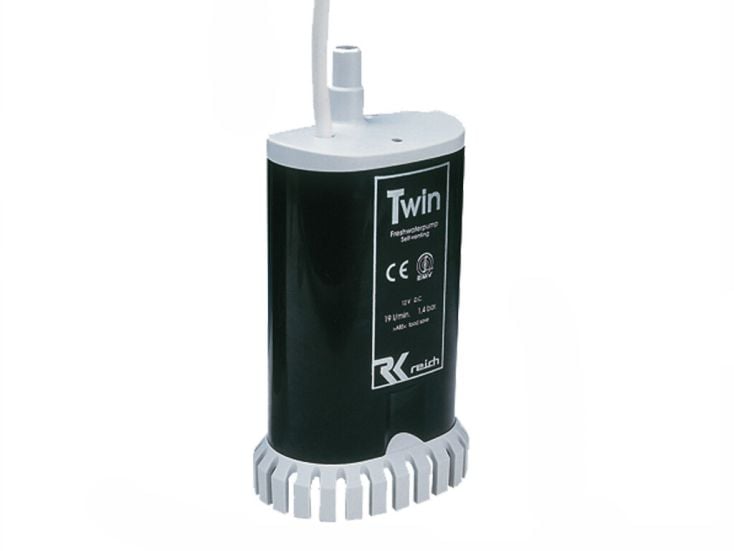 Reich Twin 19 liter dompelpomp met TS/AO