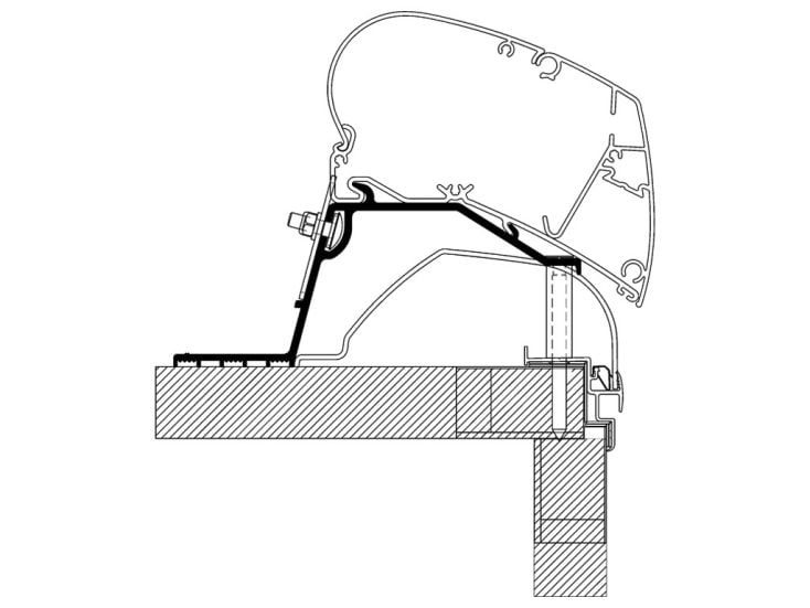 Thule Omnistor adapter Hobby serie 6/9 2014-2023