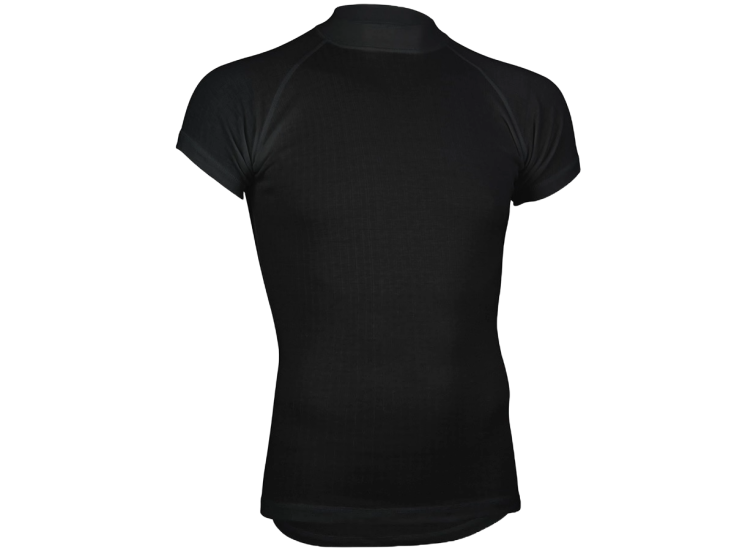 Avento Thermoshirt Korte Mouw heren - Zwart