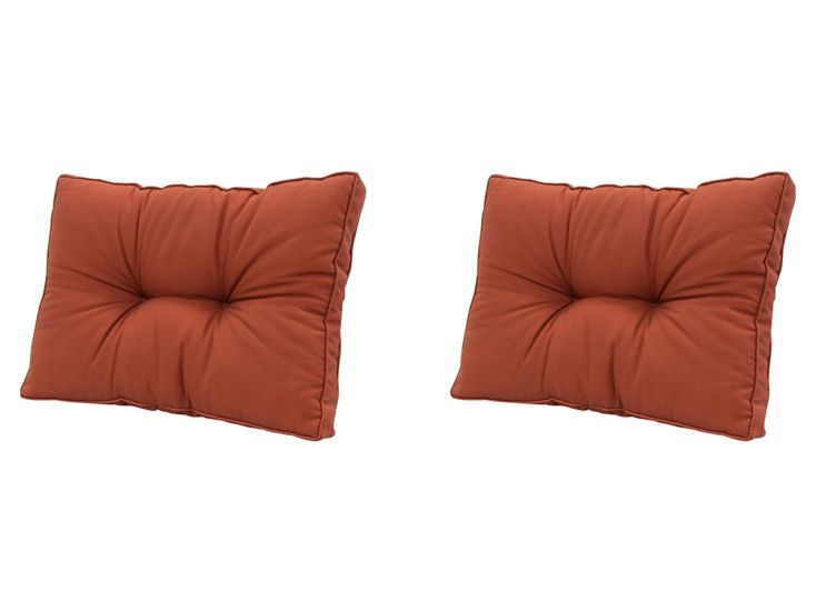 Madison Panama terra Rugkussen - Set van 2