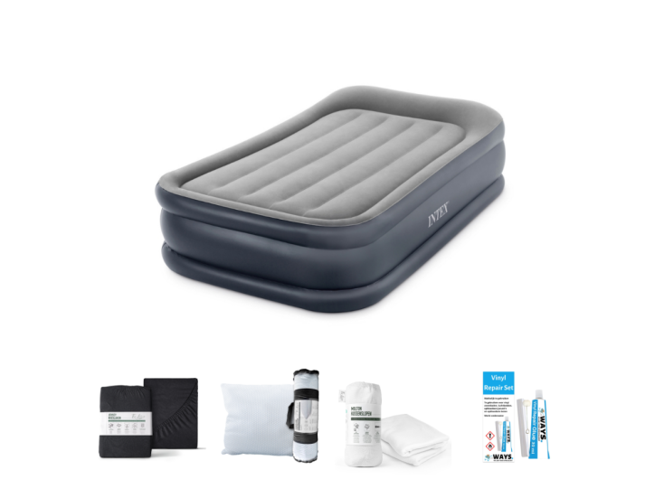 Intex Deluxe 191 x 99 cm Luchtbedset - 5-delig