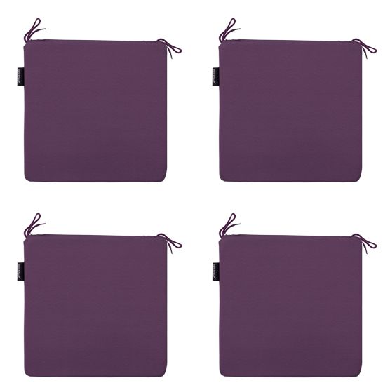 Madison Panama purple Zitkussen - Set van 4