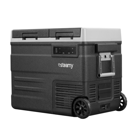 Steamy-E Dual Zone 55 elektrische koelbox op wielen