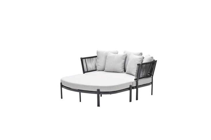 Garden Impressions San Remo divanbed - carbon black
