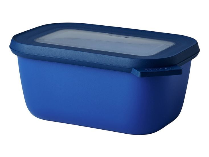 Mepal Cirqula 750 ml rechthoekige vershouddoos - Blue