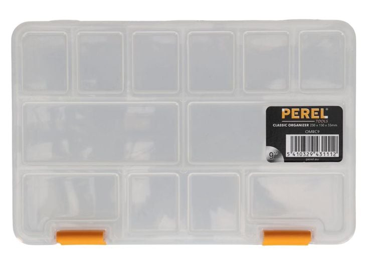 Perel OMRC9 15-vaks opbergdoos