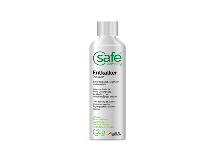SAFE CAMPING ontkalker - 0,25 Liter