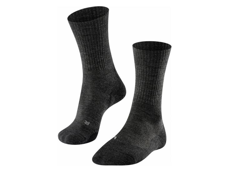Falke TK2 Wool dames wandelsokken - Antracite
