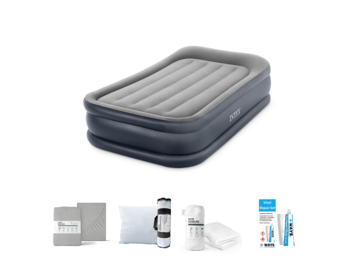 Intex Deluxe 191 x 99 cm Luchtbedset - 5-delig