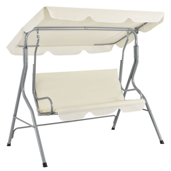 Cecina Hollywood beige schommelbank