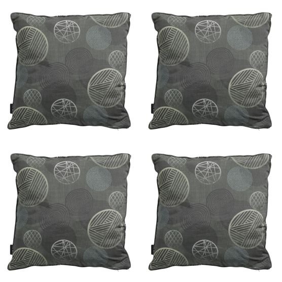 Madison Circle green Sierkussen - Set van 4